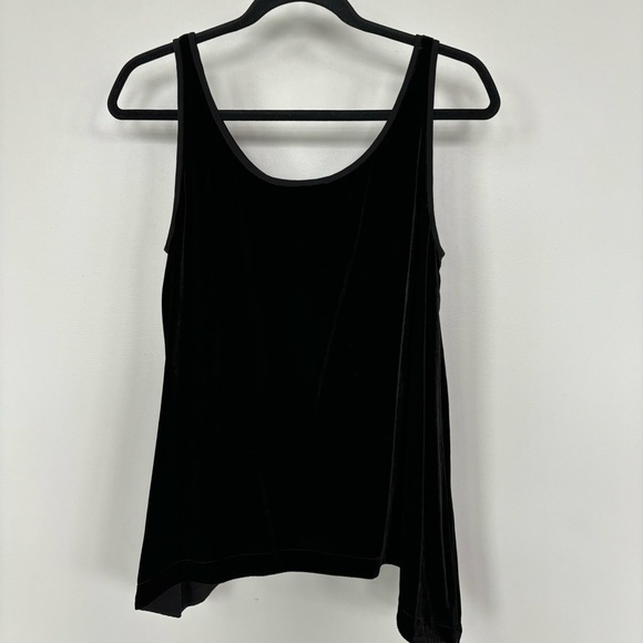 Eileen Fisher Black Velvet Tank Top Size S - Picture 3 of 6